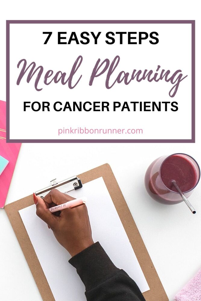 Meal Planning for Cancer Patients
